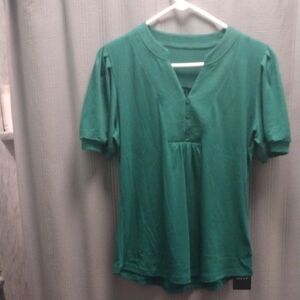 Impressive Green Blouse for Women